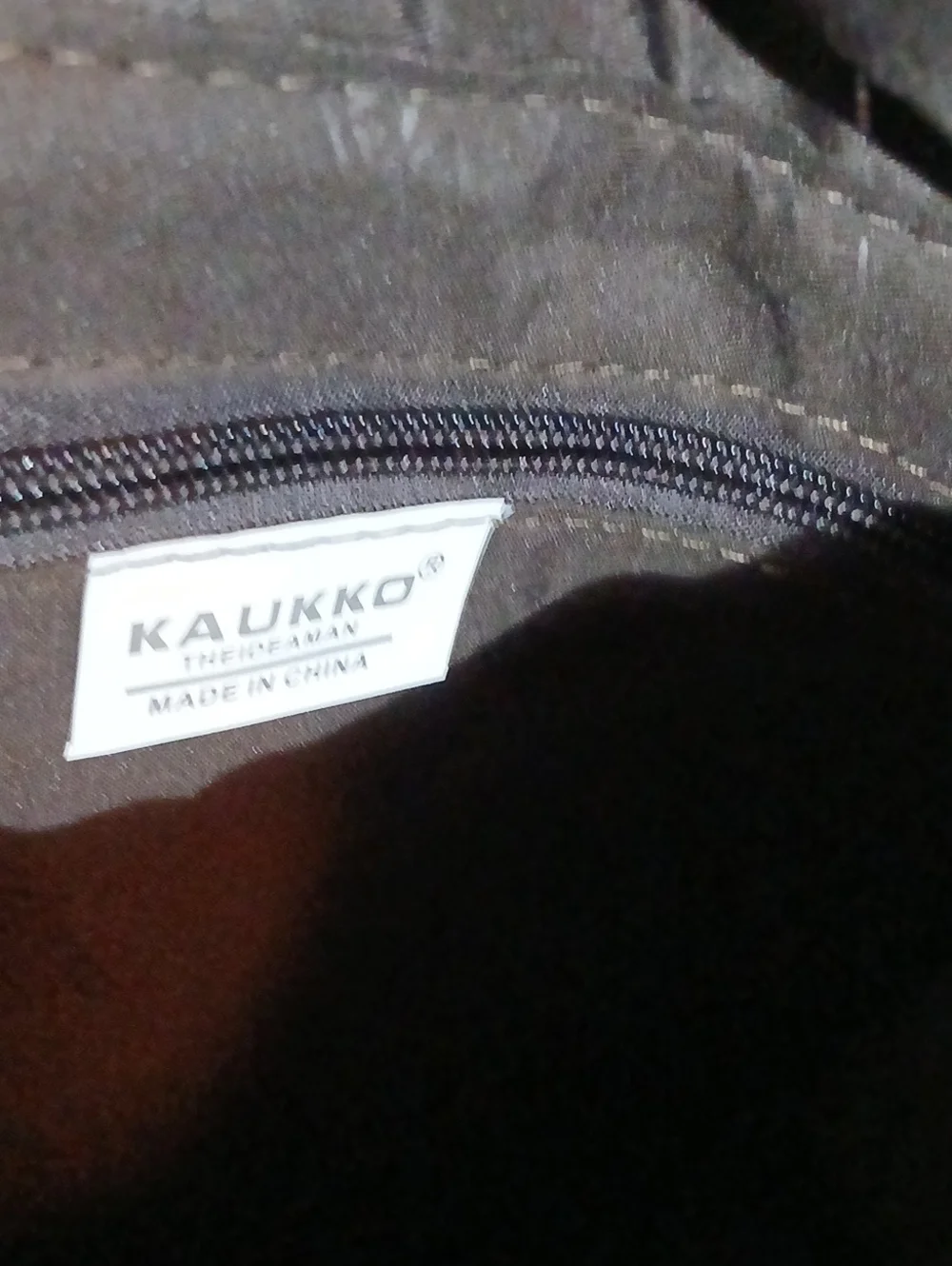 Kaukko Men's Brown Canvas Messenger Bag